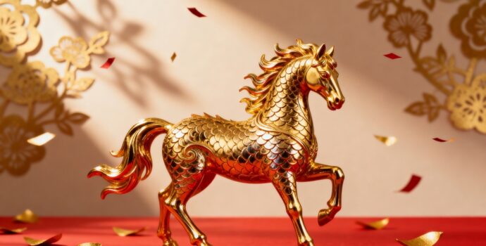 golden,fire,horse,statue,on,red,background,,luxury,chinese golden,fire,horse,statue,on,red,background,,luxury,chinese